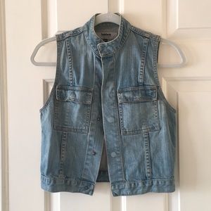 Baldwin denim vest